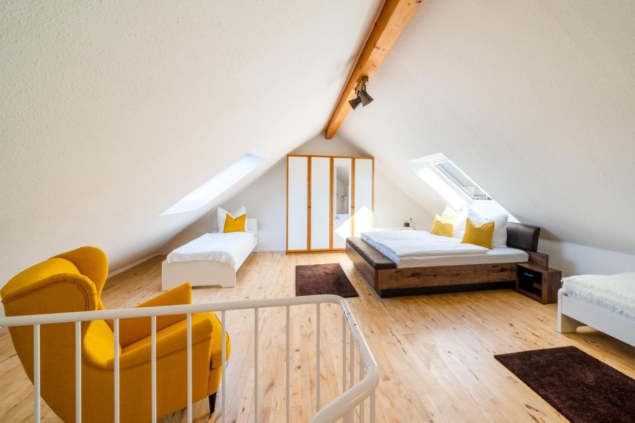 Stylisches Penthouse Zentral Tischfussball 100M2 Wii Hannover Eksteriør billede