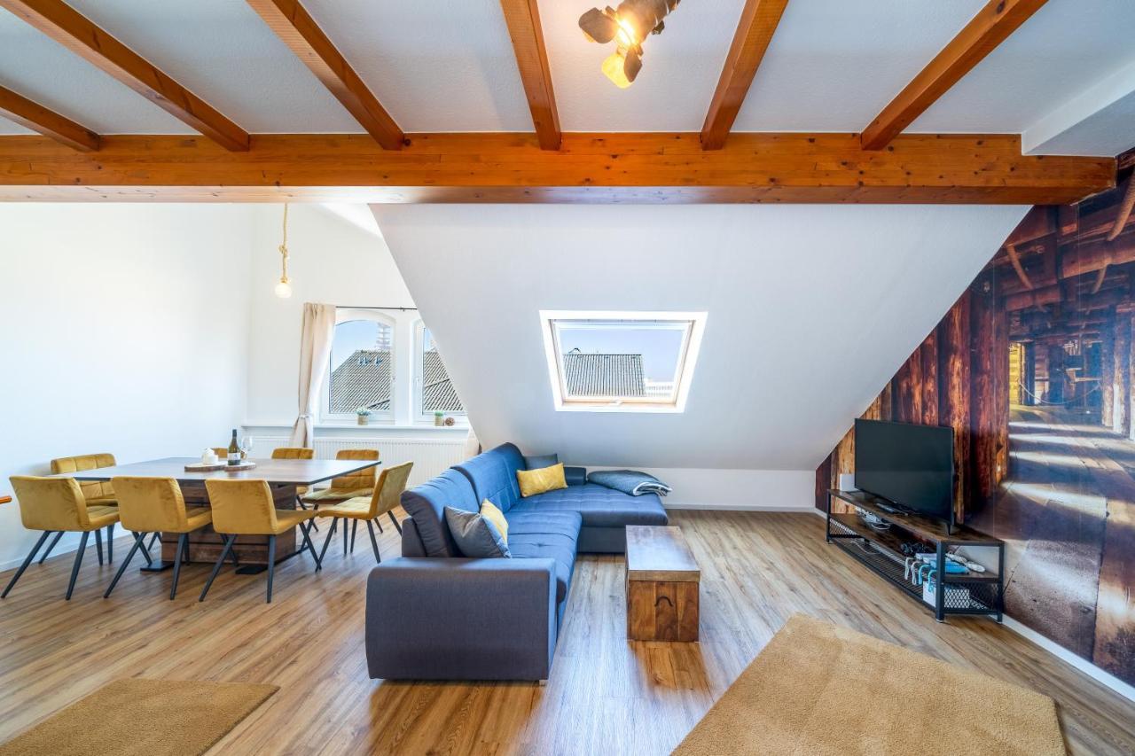 Stylisches Penthouse Zentral Tischfussball 100M2 Wii Hannover Eksteriør billede