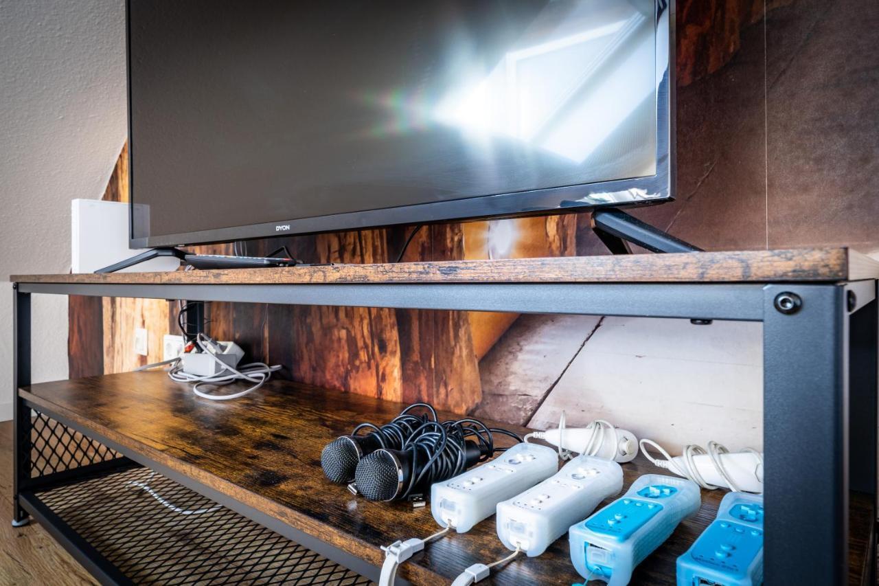 Stylisches Penthouse Zentral Tischfussball 100M2 Wii Hannover Eksteriør billede