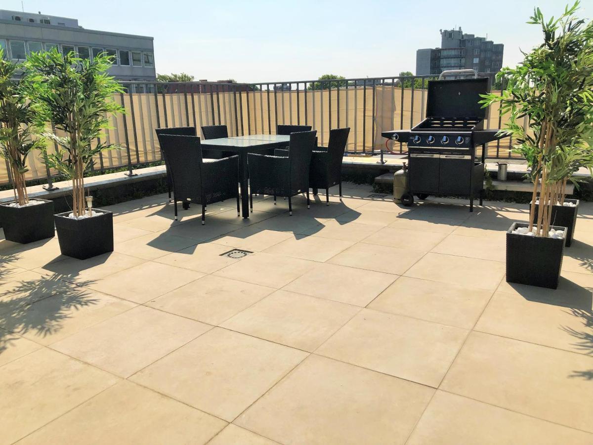Stylisches Penthouse Zentral Tischfussball 100M2 Wii Hannover Eksteriør billede